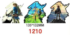Link - Zelda (Sticker 3D) - comprar online