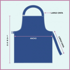 Delantal Homero Credencial - tienda online