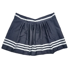 Pollera Negro Blanco