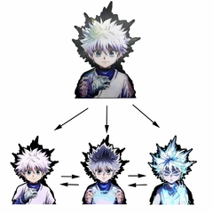Killua - Hunter X Hunter (Sticker 3D) - comprar online