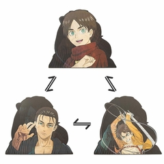 Eren - Shingeki No Kyojin (Sticker 3D)