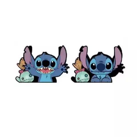 Stitch muñeco voodoo (Sticker 3D) - comprar online
