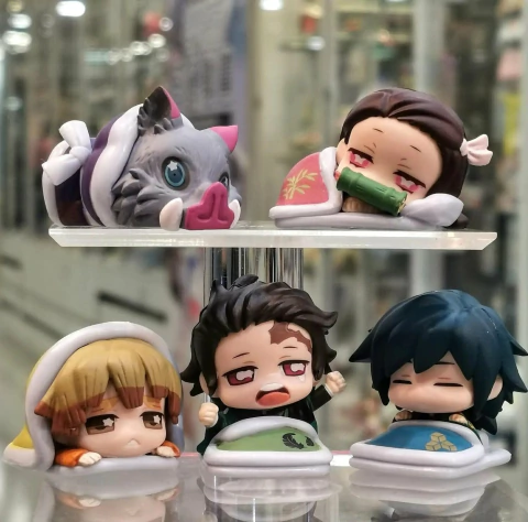 Demon Slayer Chibis durmiendo (Figuras) - comprar online