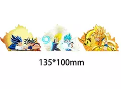Goku y Vegeta - Dragon Ball (Sticker 3D) - comprar online