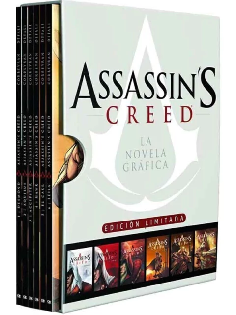 ASSASIN'S CREED LA NOVELA GRÁFICA TOMOS DEL 01 AL 06 C/ ESTUCHE