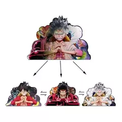 Luffy Transformaciones - One Piece (Sticker 3D) - comprar online