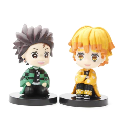 Demon Slayer Chibis sentados con base 8cm (Figuras) en internet