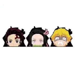 Tanjiro, Nezuko, Senitzu - Demon Slayer (Sticker 3D) - comprar online