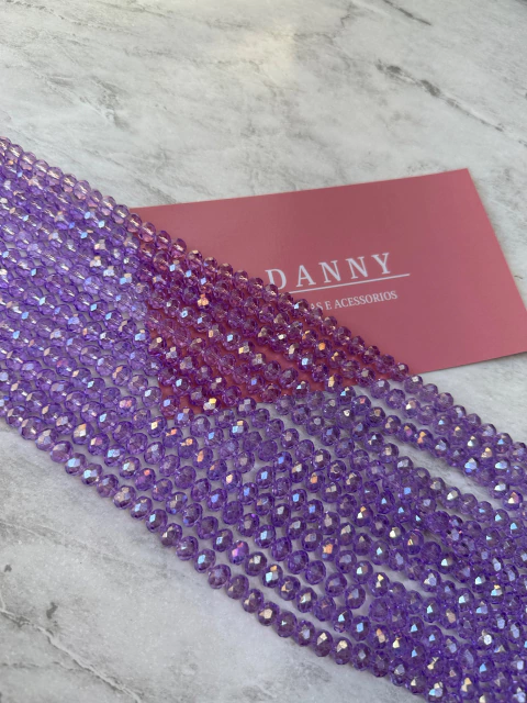 FIO CRISTAL LILÁS 6MM