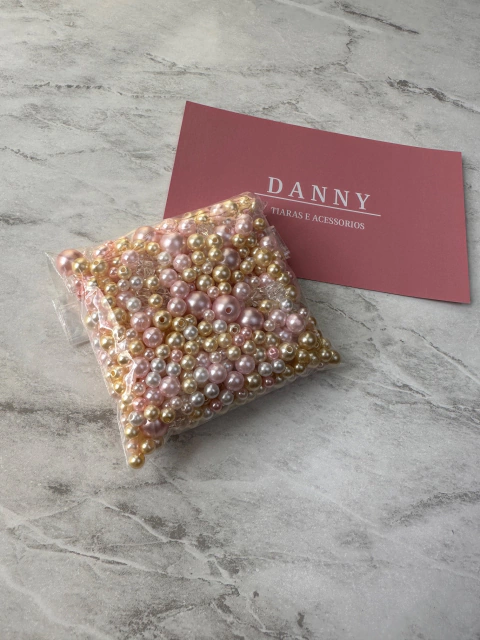 MIX PEROLA AMARELO&ROSA 100 GRAMAS