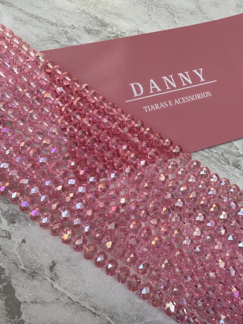 FIO CRISTAL ROSA BEBÊ 8MM