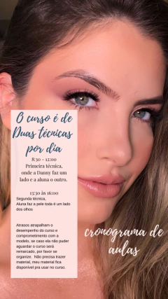 CURSO MAQUIAGEM PRESENCIAL 2024 - Danny Agostini