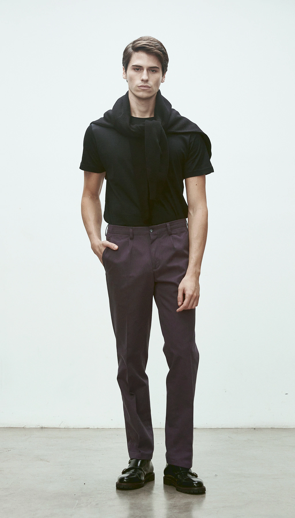 Pantalón Italia Gris Topo