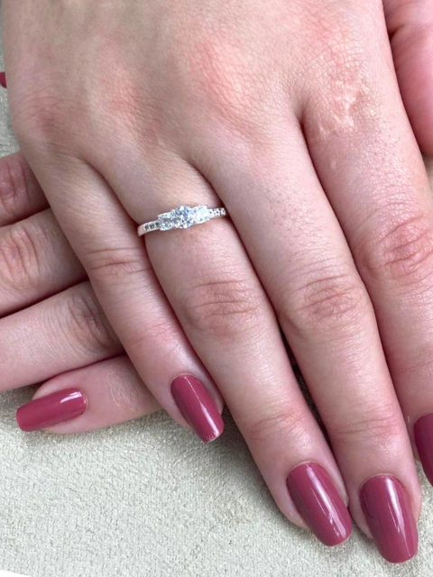 Anel Solitário Love