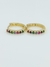 Argola Cravejada Rainbow - comprar online
