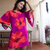 Vestido Mangas Máxi - loja online