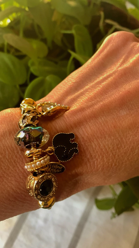 Pulsera Charms Black AD