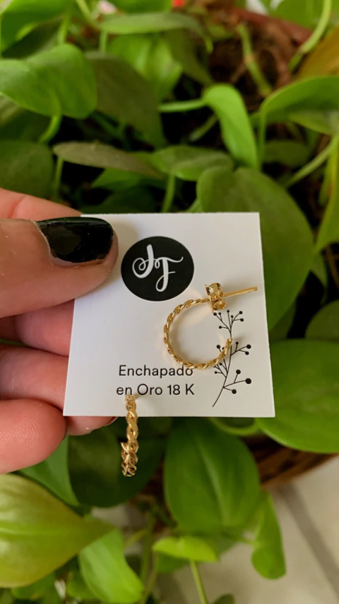 Semi Argolla Torzada EO