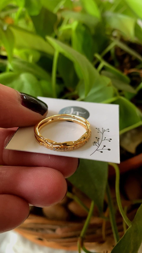 Anillo Doble Sin Fin 18mm