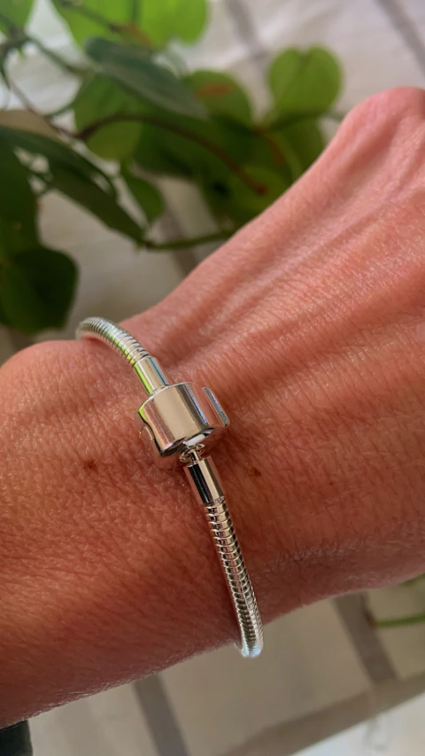 Pulsera Estilo Pandora Cierre Tambor AB