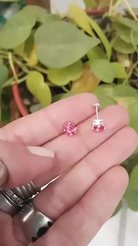 Abridor Cubic Rosa Engarzado (PRECIO POR UNIDAD)