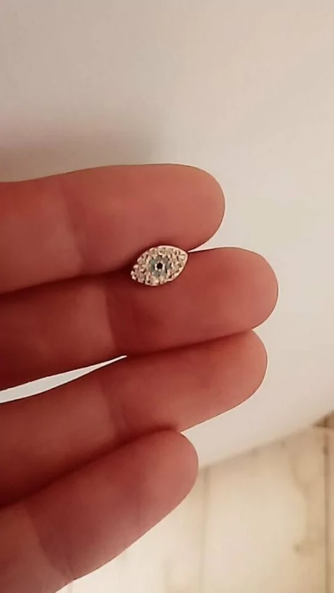 Aro Piercing Ojito Micropave A.R. (unidad)