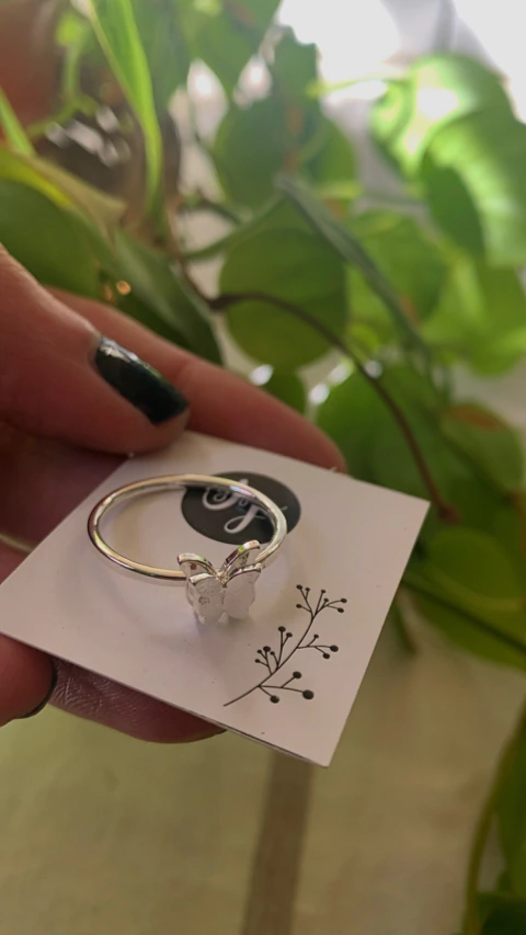 Anillo Mariposa 18mm AB