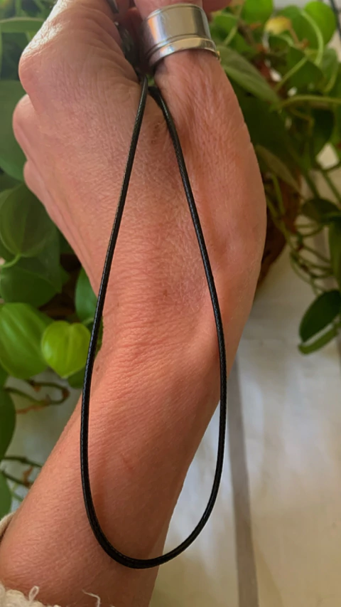 Cordon Encerado Cierre Acero