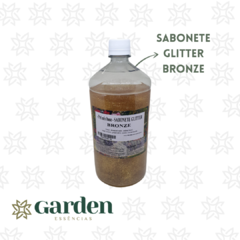 Base Sabonete Glitter Bronze 1 Litro