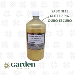 Base Sabonete Glitter Ouro Escuro 1 litro