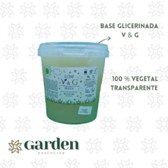 Base Glicerinada 100 % Vegetal Transparente