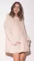 8005 Maxi buzo corderito Live Blanco - comprar online