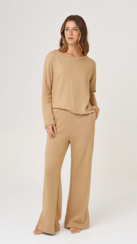 Conjunto angora Camel (8014CA)