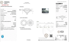 Brinco Solitário 3.0 cts Diamante ouro 18k - VEEFE