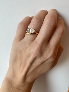 Anel Pear Wave 3.0 cts - comprar online