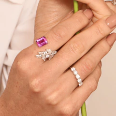 Anel Half Eternity G - comprar online