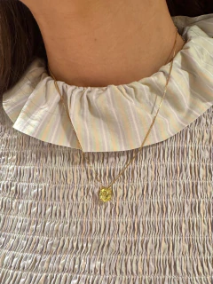 Colar Safira Amarela Oval 3.48 cts - VEEFE