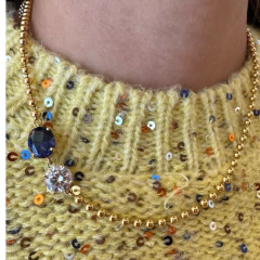 Colar Bolas Double - loja online