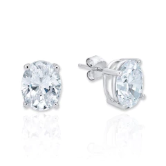 Stud Oval 3.0 ct cada.