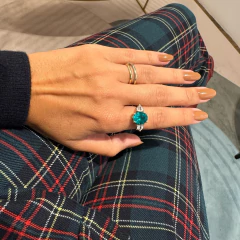 Anel Esmeralda Oval 3.5 cts - VEEFE