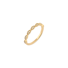 Anel Half Eternity Artdeco na internet