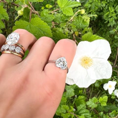 Anel Heart 3.0 ct. - VEEFE