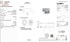 Imagem do Brinco Pear Diamante 3.0 cts Cada Ouro 18K