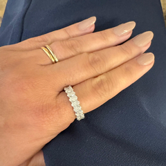 Anel Eternity Oval - comprar online