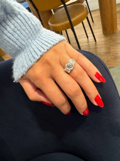 Anel Trio Emerald 5.0 cts na internet