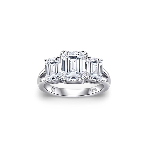 Anel Trio Emerald 5.0 cts - comprar online