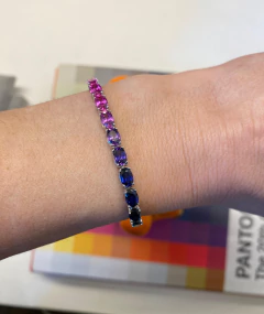 Pulseira Riviera Colorida Oval na internet