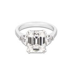 Anel Three Stones 4.0 ct