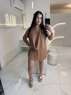 Conjunto em Crepe Júlia - Mab Store