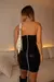 Vestido Couro Premium Preto - loja online